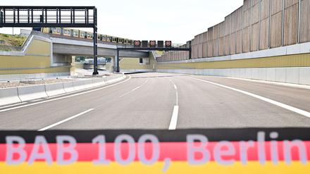 Nach der Eröffnung des 16. Bauabschnitts der A100 in Berlin plant der Bund schon die Verlängerung