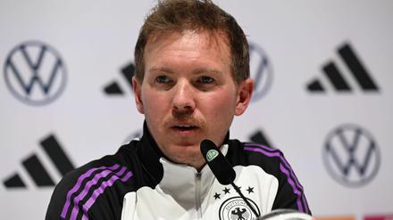Julian Nagelsmann bei der Verkündung des DFB-Kaders. (Archivbild)