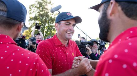 Keegan Bradley ist der Kapitän des Ryder-Cup-Teams der USA. (Archivbild)