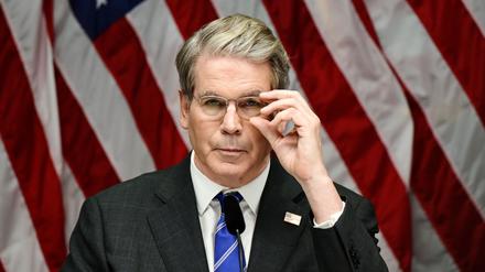 Sucht Kandidaten für den Fed-Chefposten: US-Finanzminister Bessent. (Archivbild)