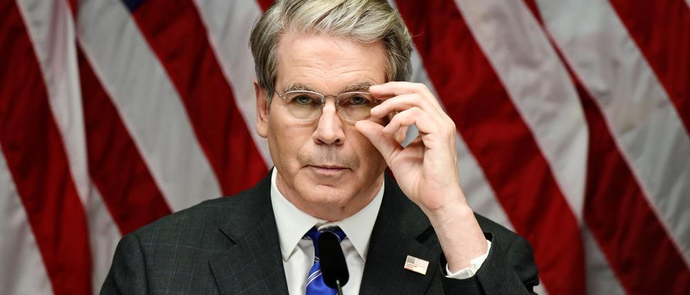 Sucht Kandidaten für den Fed-Chefposten: US-Finanzminister Bessent. (Archivbild)