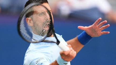 Djokovic musste gegen den jungen Amerikaner Svajda einen Satz-Rückstand wettmachen.