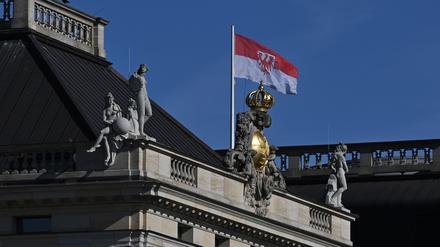 Brandenburgs Landtag tagt im Stadtschloss in Potsdam.