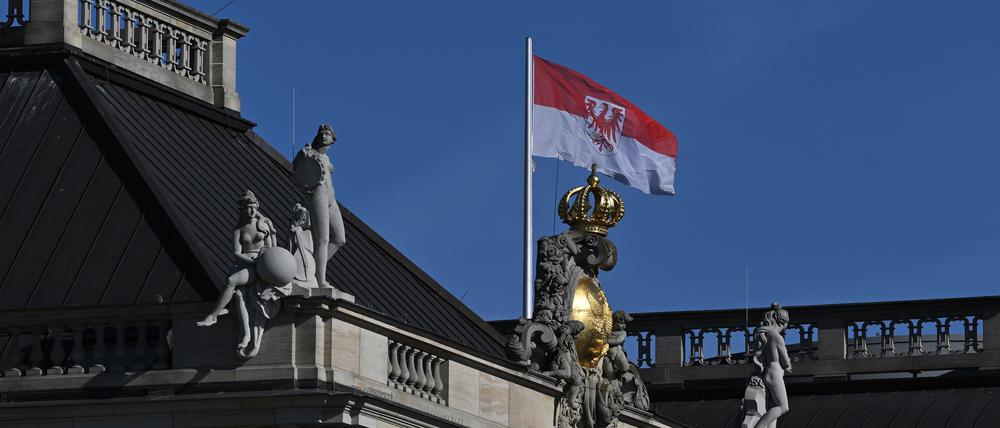 Brandenburgs Landtag tagt im Stadtschloss in Potsdam. 