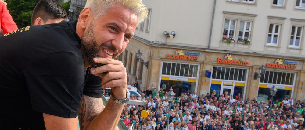 Am Saisonende will Bennet Wiegert wieder einen Titel feiern. (Archivbild)