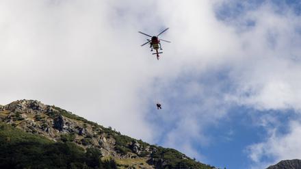 Luftrettungseinsatz im Allgäu 