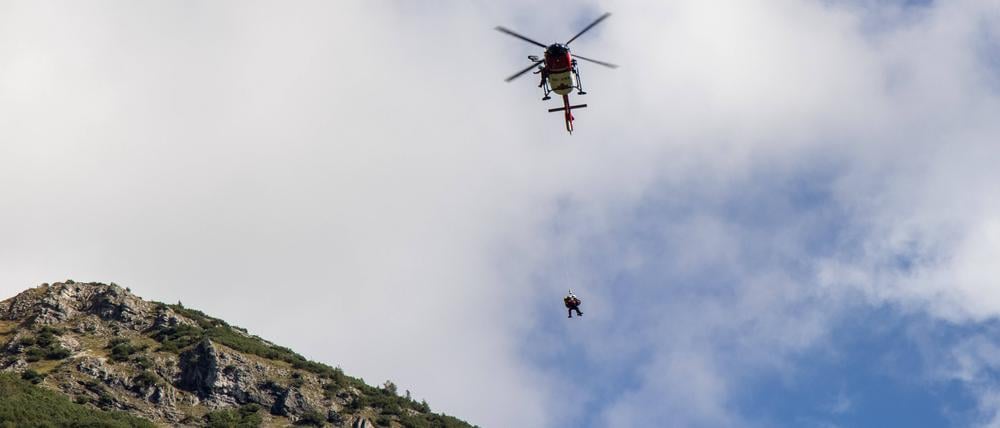 Luftrettungseinsatz im Allgäu