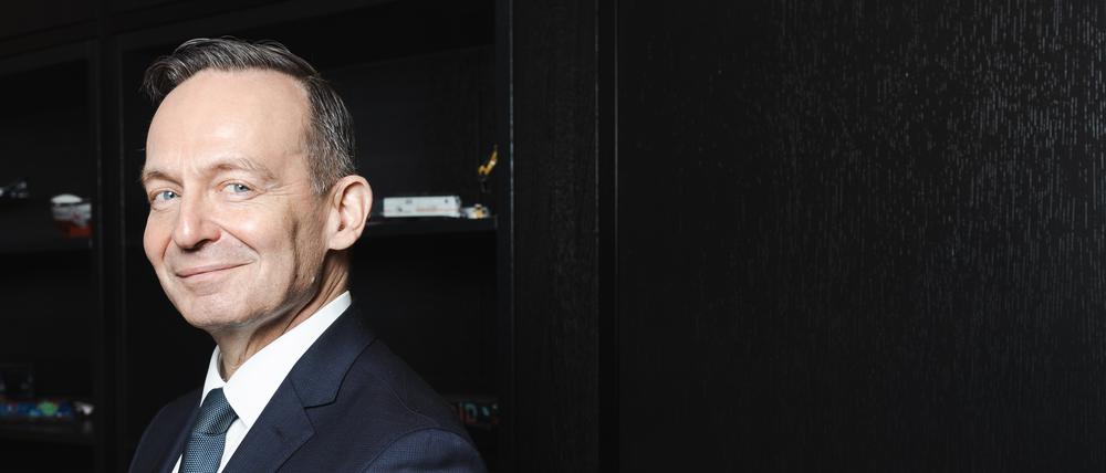 Volker Wissing, ehemals Bundesminister für Digitales und Verkehr, in seinem Büro. (Archivfoto).