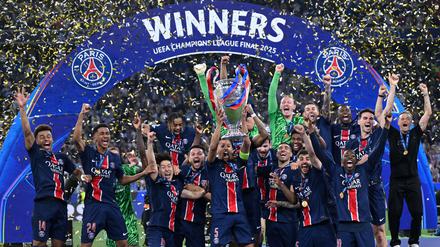 Paris Saint-Germain gewann in der vergangenen Saison den Titel in der Champions League. (Archivbild)