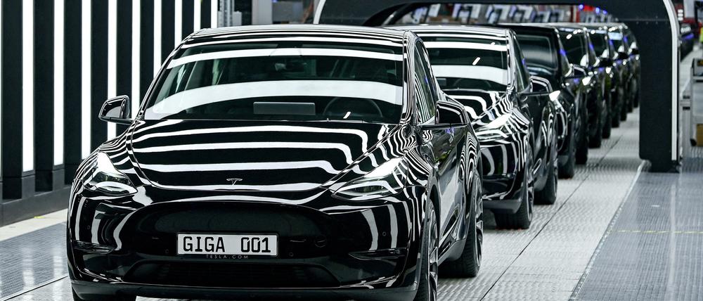 Die Nachfrage nach Autos von Tesla ist deutlich gesunken.