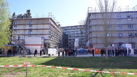 Das neue Wohnheim in Golm sollte im Laufe des Wintersemesters bezogen werden, doch nun gab es Verzögerungen beim Bau.
