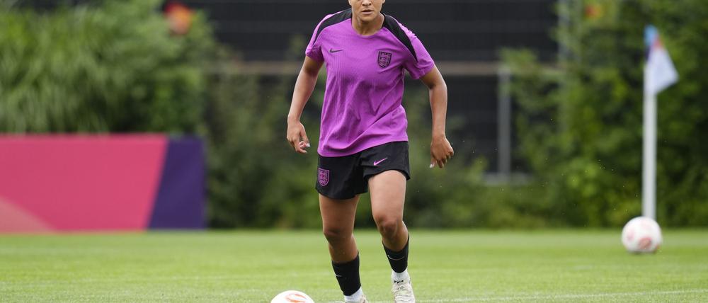 Jess Carter hatte die rassistischen Beleidigungen gegen sie während der EM öffentlich gemacht. (Archivbild)