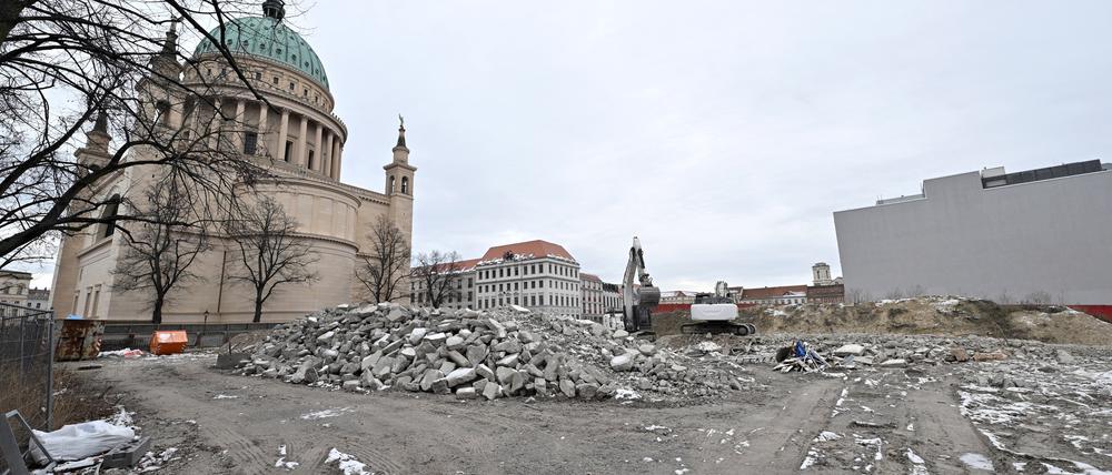 Auf dem Areal des früheren Staudenhofes sollen weiterhin Wohnungen und Gewerbe entstehen.