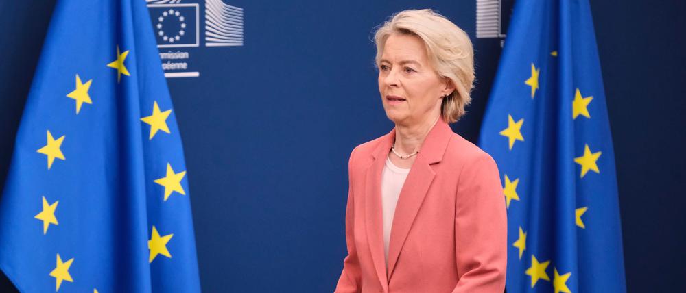 Die Präsidentin der Europäischen Kommission, Ursula von der Leyen.