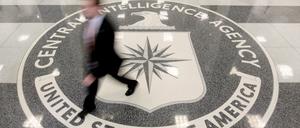 Die Lobby des CIA-Hauptgebäudes in Langley.