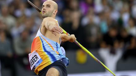 Julian Weber warf gleich zweimal über die magische 90-Meter-Marke.