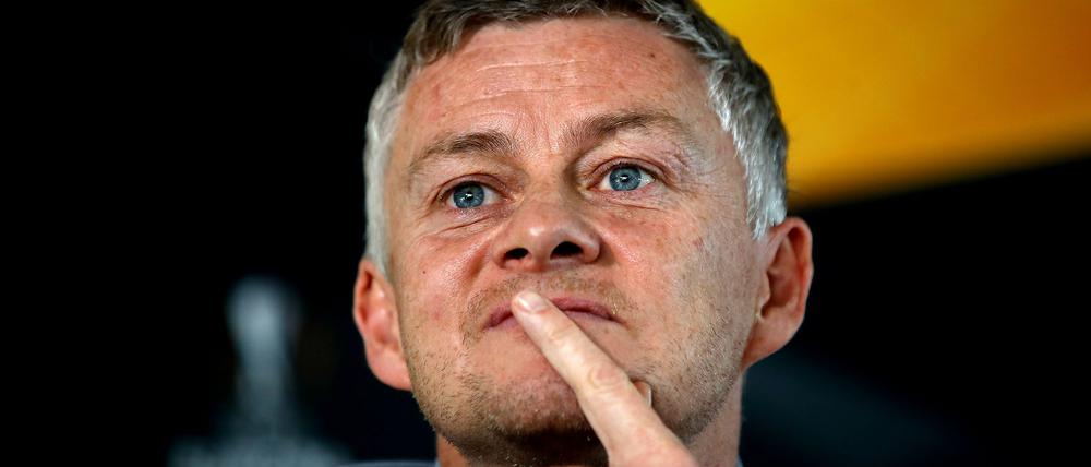 Das war's in Istanbul: Trainer Solskjaer muss gehen. (Archivbild)
