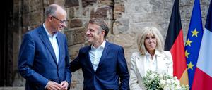 Macron hat zu Merz einen deutlich besseren persönlichen Draht als zu dessen Vorgänger Scholz.