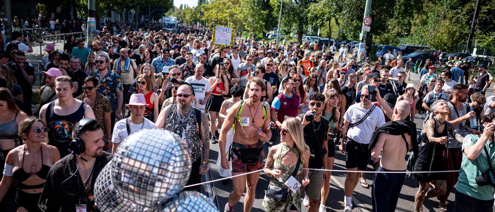 Technoparade „Zug der Liebe“ führt am Samstag durch Berlin. (Archivbild)
