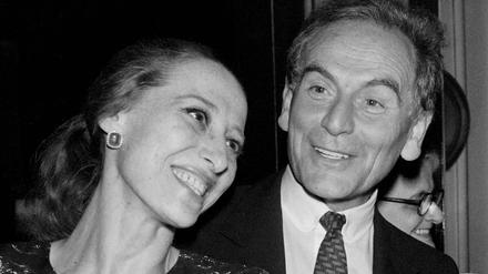 Rodion Schtschedrin und seine Frau, die Tänzerin Maya Plissezkaja, 1977 in Paris. 