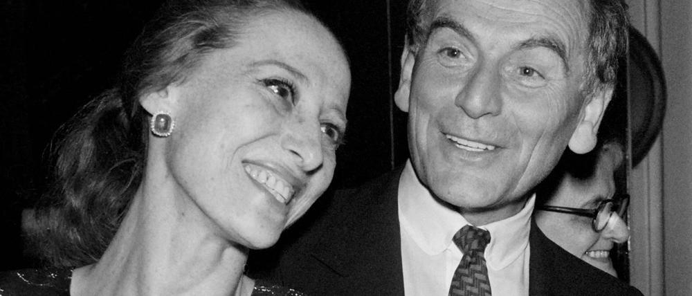 Rodion Schtschedrin und seine Frau, die Tänzerin Maya Plissezkaja, 1977 in Paris.