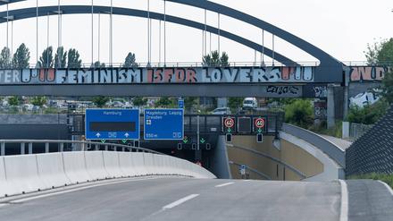 Am Mittwoch wurde der 16. Abschnitt der Stadtautobahn 100 freigegeben. 