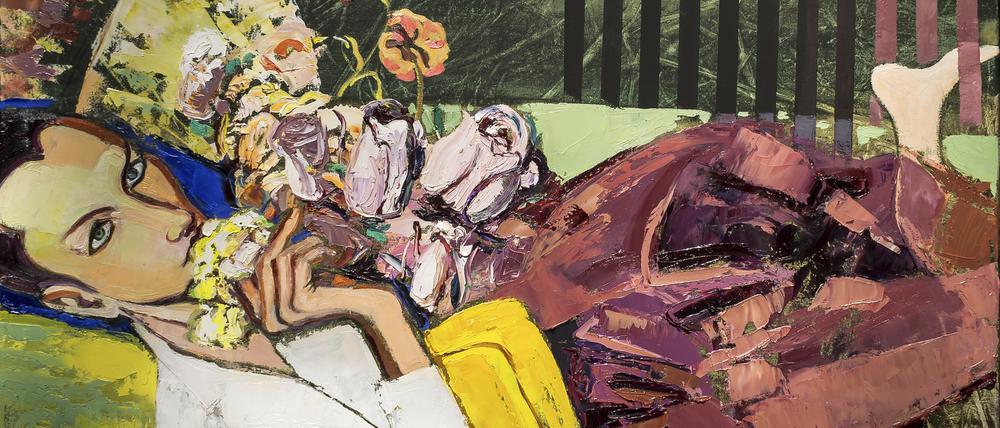 Christine Schlegel, „Am Gartenzaun“, 2014.