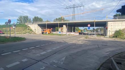 Am 4. September wird die neue Wuhletalbrücke in Marzahn-Hellersdorf für den Verkehr freigegeben
Foto: SenMVKU
