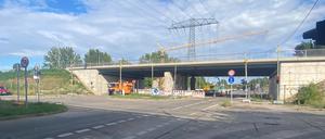 Am 4. September wird die neue Wuhletalbrücke in Marzahn-Hellersdorf für den Verkehr freigegeben
Foto: SenMVKU