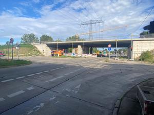 Am 4. September wird die neue Wuhletalbrücke in Marzahn-Hellersdorf für den Verkehr freigegeben
Foto: SenMVKU