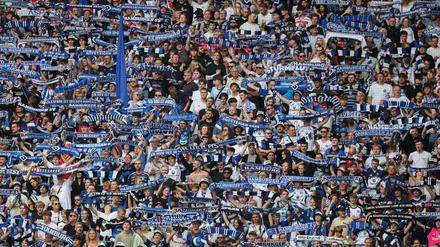 Fans des Hamburger SV.