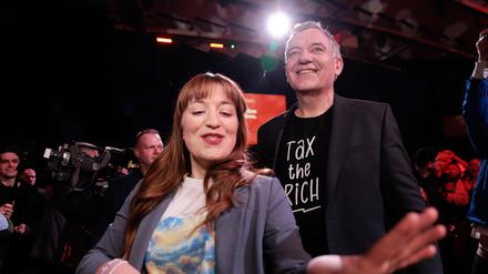 Linken-Chef Jan van Aken und Fraktionschefin Heidi Reichinnek stehen für das breite personelle Spektrum der Partei.