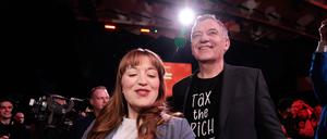 Linken-Chef Jan van Aken und Fraktionschefin Heidi Reichinnek stehen für das breite personelle Spektrum der Partei.
