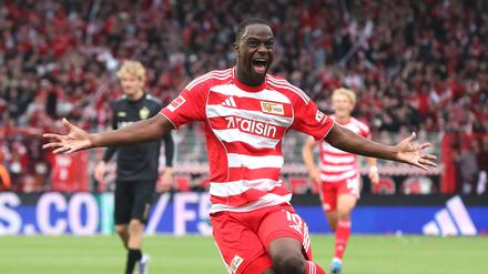 Ilyas Ansah erzielte bei seinem Bundesligadebüt einen Doppelpack. 