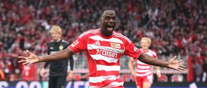 Ilyas Ansah erzielte bei seinem Bundesligadebüt einen Doppelpack. 