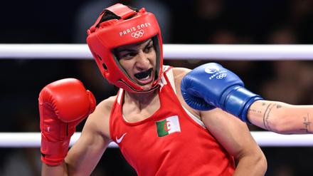 Um die algerische Boxerin Imane Khelif gab es bei den Olympischen Spielen in Paris eine hitzige Debatte.