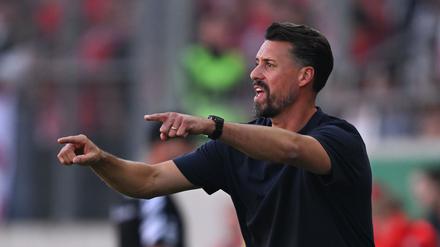 Feiert am Samstag seine Heimpremiere als Augsburg-Trainer: Sandro Wagner. (Archivbild)