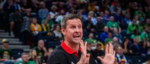 Alan Ibrahimagic vertritt bei der Basketball-Nationalmannschaft den erkrankten Cheftrainer Álex Mumbú. 