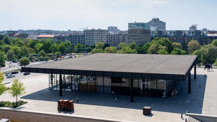 Die Neue Nationalgalerie am Kulturforum.