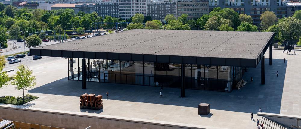 Die Neue Nationalgalerie am Kulturforum.