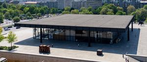 Die Neue Nationalgalerie am Kulturforum.
