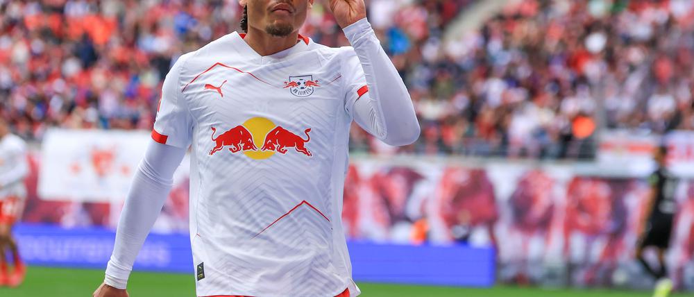 Xavi Simons verlässt RB Leipzig und spiel nun für Tottenham Hotspur. (Archivbild)