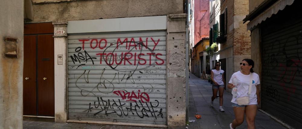 Nicht alle Touristen sind willkommen: Laut Regionalpräsident Zaia will die Region „kein fruchtbarer Boden für den Proletentourismus werden“. (Symbolbild)