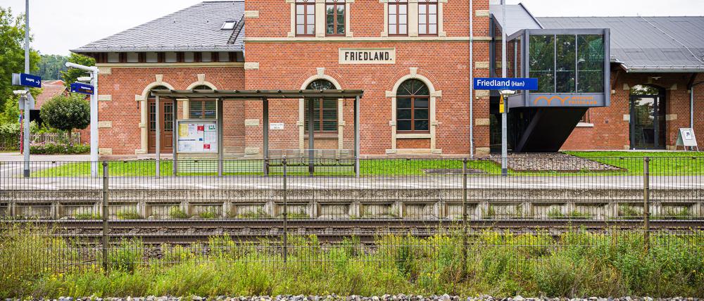 Der Bahnhof Friedland im Landkreis Göttingen: Hier starb am 11. August eine 16-Jährige.