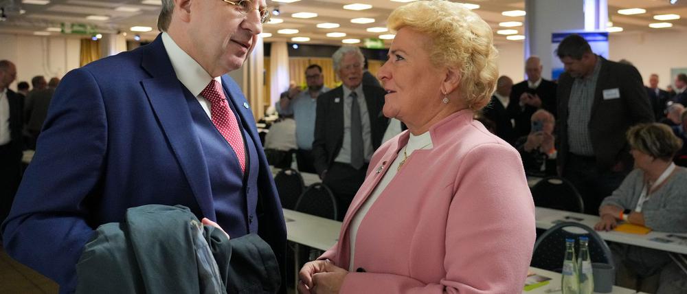 Damals noch Partner, heute erbitterte Gegner: Hans-Georg Maaßen und Sylvia Pantel. (Archivbild)