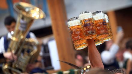 Auf dem Oktoberfest ändern sich gleich mehrere Dinge. (Archivbild)