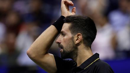 Novak Djokovic musste in seiner Drittrundenpartie einen Satzverlust gegen Cameron Norrie verdauen.