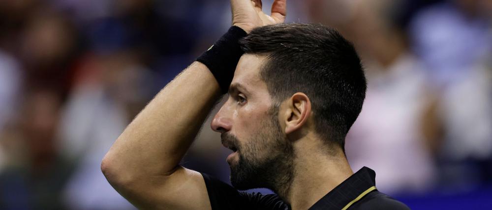 Novak Djokovic musste in seiner Drittrundenpartie einen Satzverlust gegen Cameron Norrie verdauen.