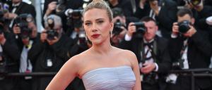 Scarlett Johansson zeigt sich bei den Filmfestspielen in Cannes.