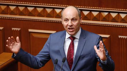 Ukrainischer Ex-Parlamentschef in Lwiw getötet.